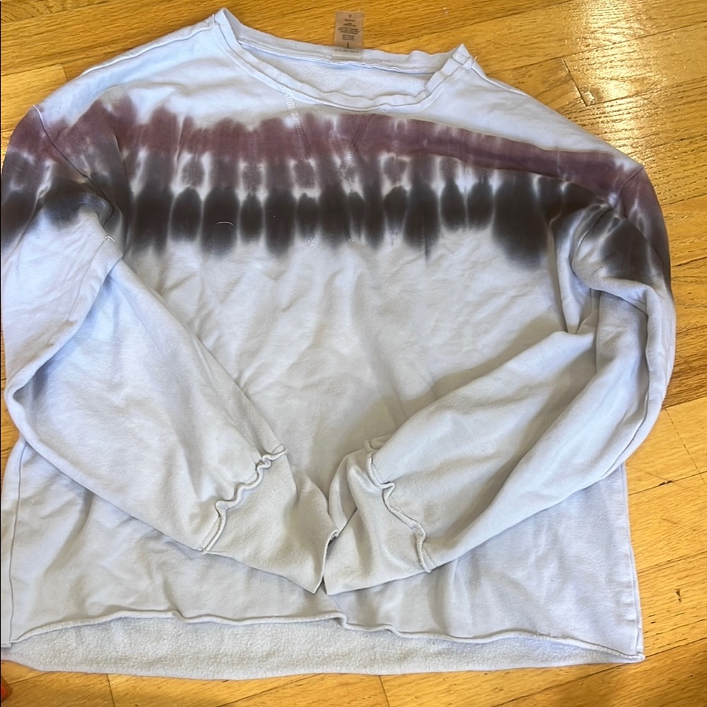 Electric & Rose Women’s Tie-Dye Long Sleeve Shirt Size Small